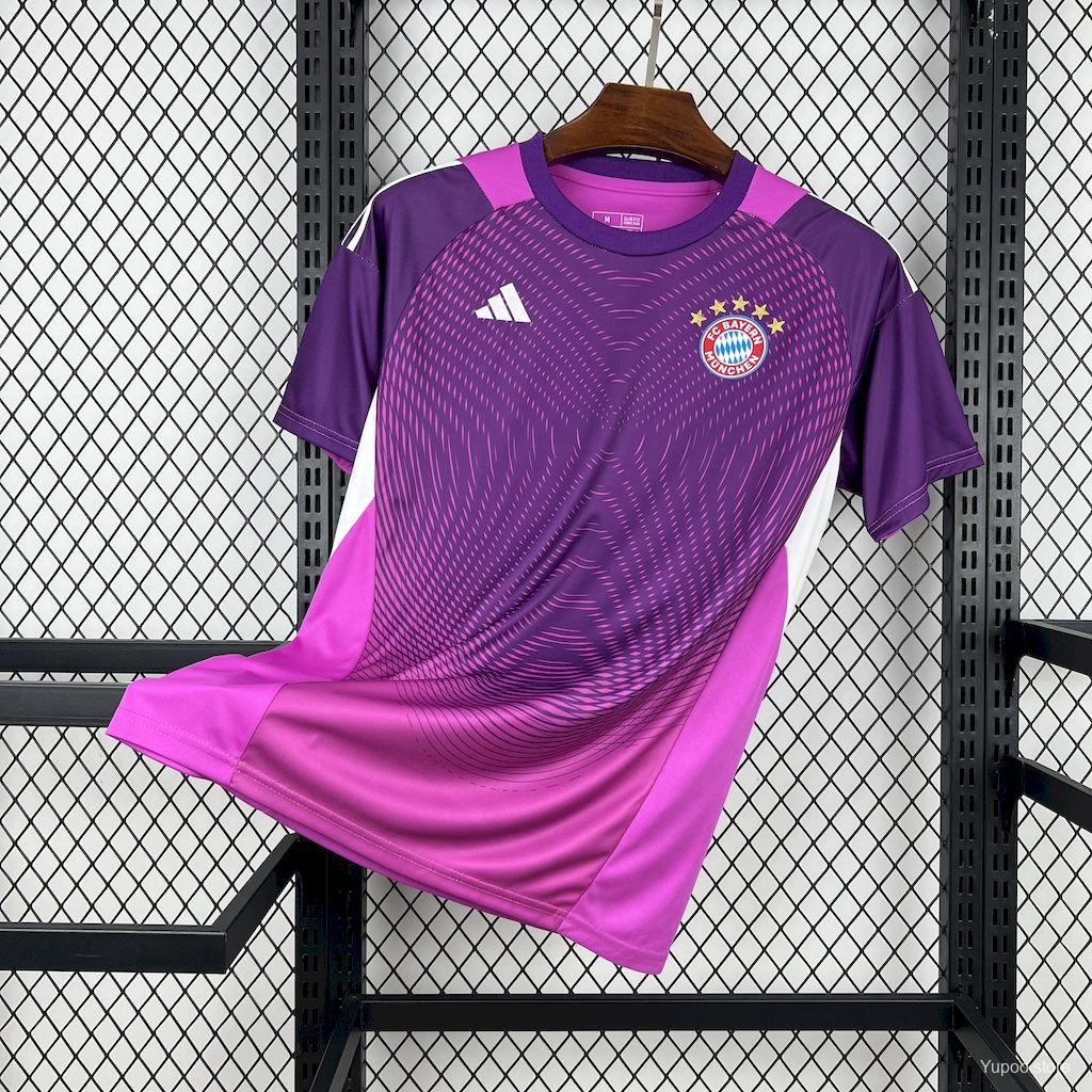 Camiseta de fútbol Bayern Munich 2025/26 PORTERO MANGA CORTA VERSION FAN
